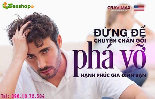 cravimax điều trị yếu sinh lý