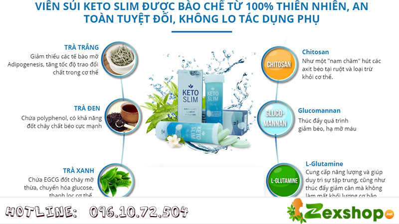 Thành phần của Keto Slim