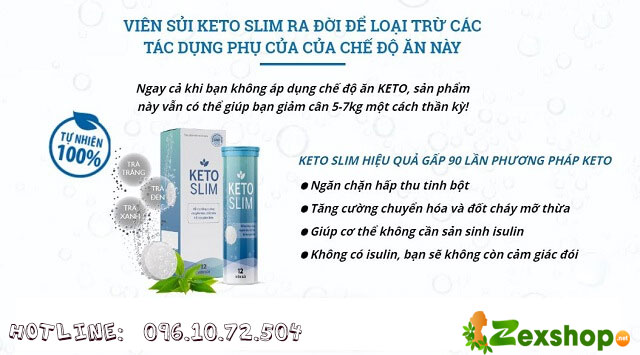 Công dụng Keto Slim