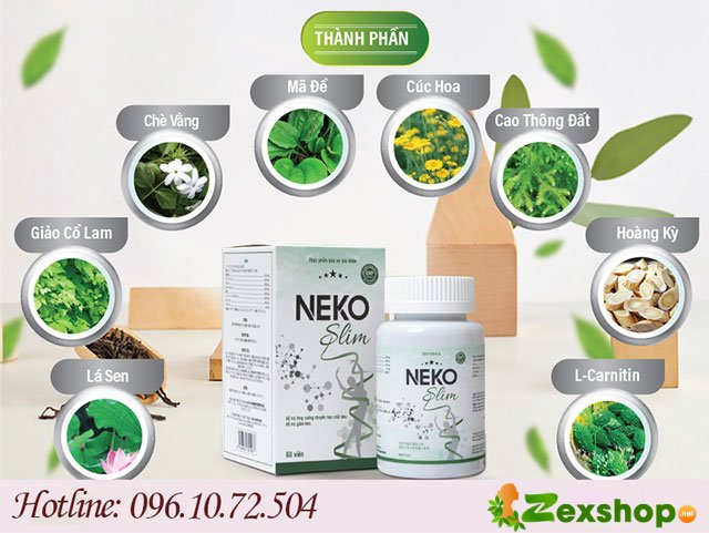 Thành phần Neko Slim