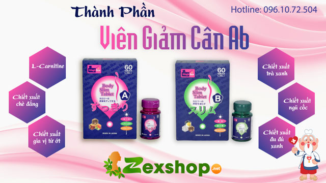 thành phần giảm cân AB
