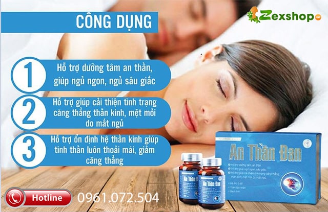 công dụng của An thần đan