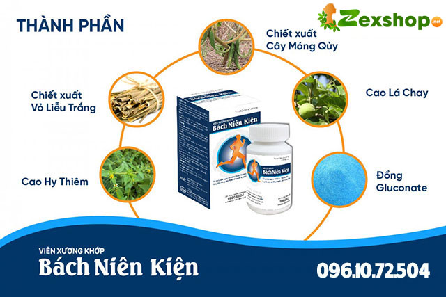 thành phần Bách Niên Kiện