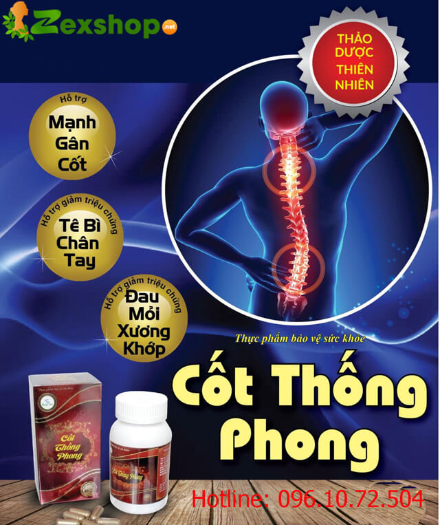 công dụng cốt thống phong