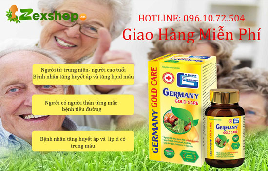 đối tượng sử dụng Germany Gold Care