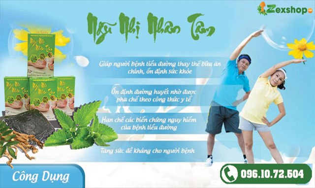 Công dụng của sản phẩm Ngũ Nhị Nhân Tâm