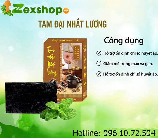 công dụng của tam đại nhất lương