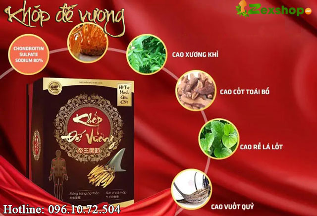 thành phần khớp đế vương