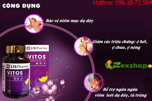 công dụng vitos