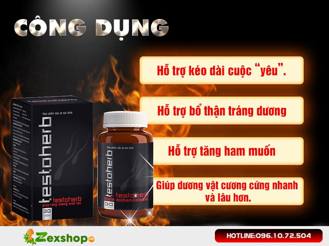 Công dụng của Testoherb