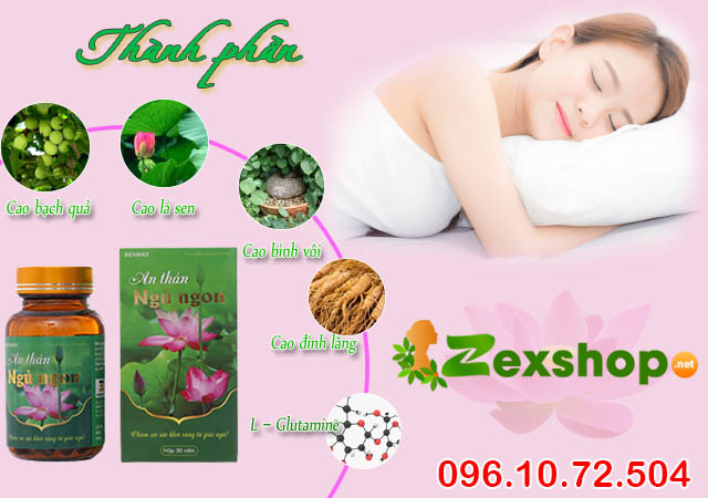 thành phần an thần ngủ ngon benmax