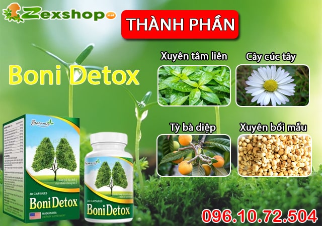 thành phần boni detox