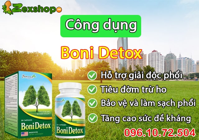 công dụng boni detox