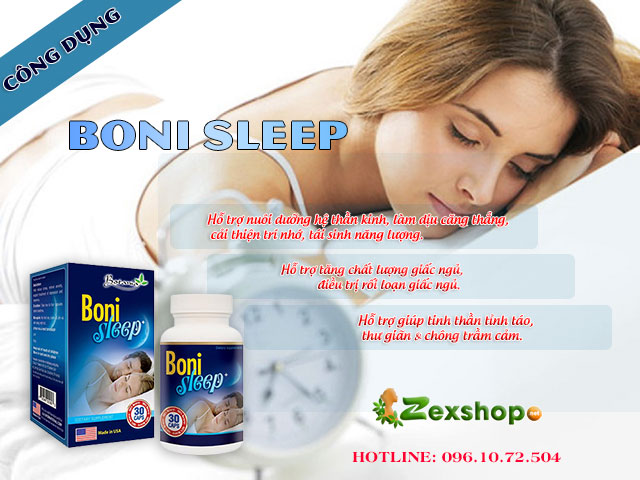 công dụng của boni sleep