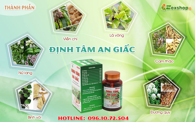 thành phần của định tâm an giấc