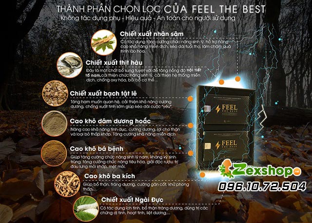 FEEL THE BEST thành phần