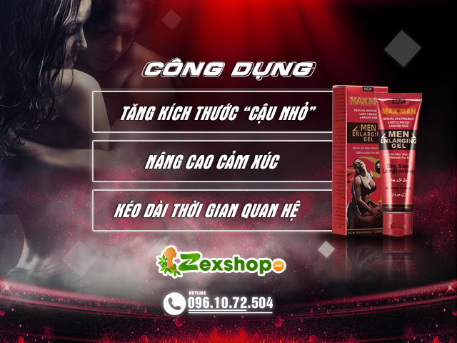 Công dụng của Maxman Enlargement