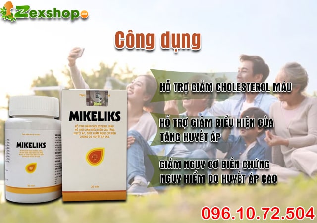 công dụng mikeliks