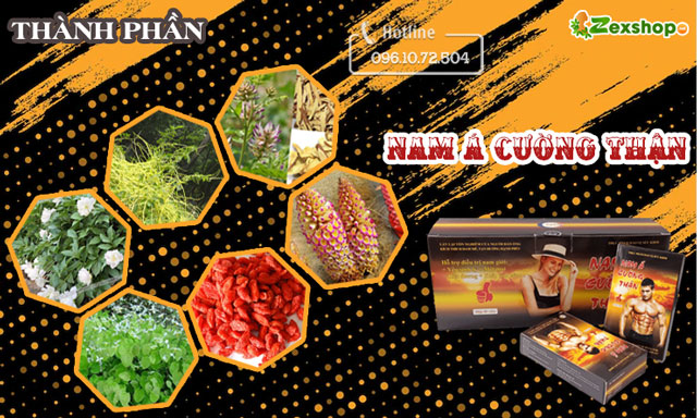 Thành phần của Nam Á Cường Thận