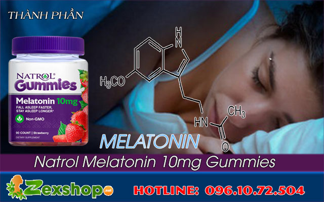 thành phần của natrol gummies