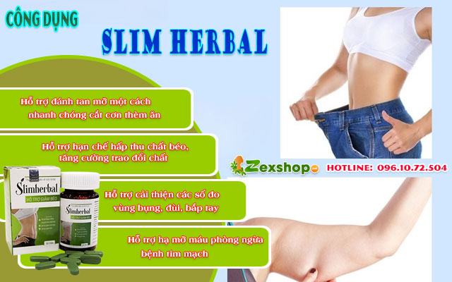 công dụng của slim herbal
