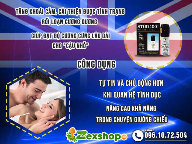 Công dụng của Stud 100
