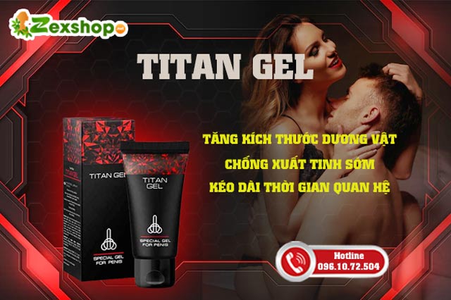 Công dụng của Titan gel