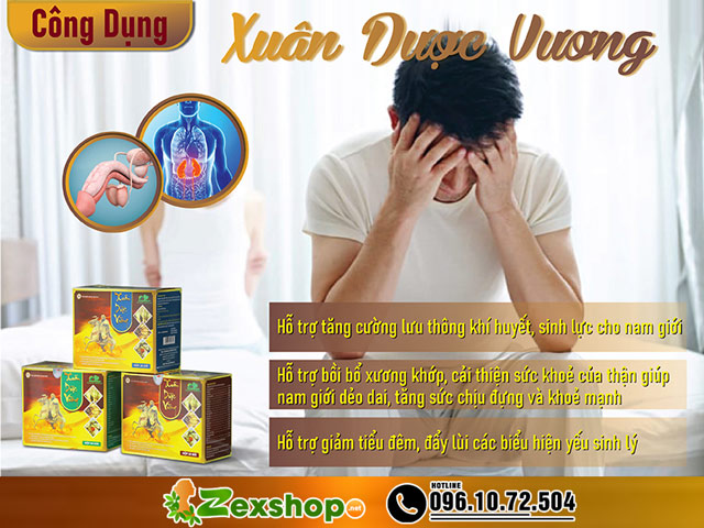 Công dụng của Xuân Dược Vương