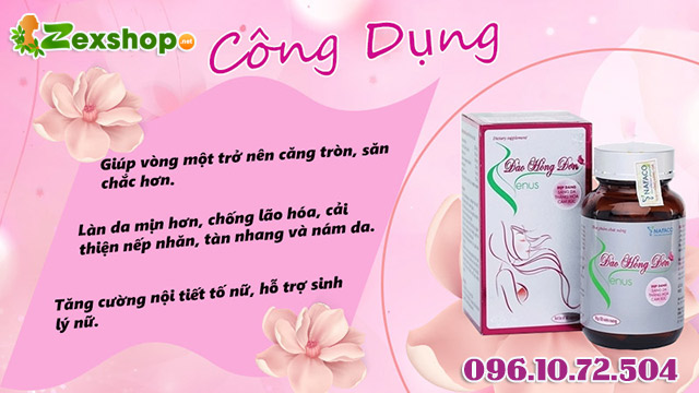 công dụng đào hồng đơn venus