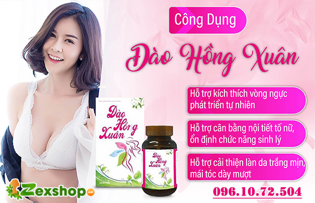 công dụng đào hồng xuân