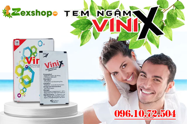 giới thiệu sản phẩm tem ngậm vinix