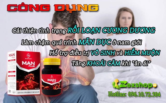 công dụng man plus