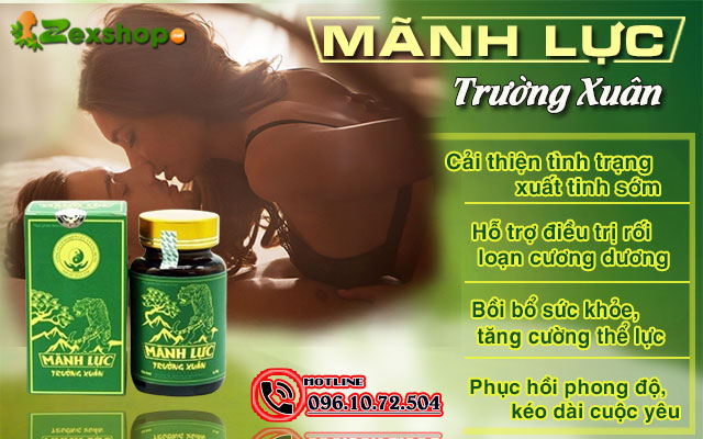 công dụng của mãnh lực trường xuân