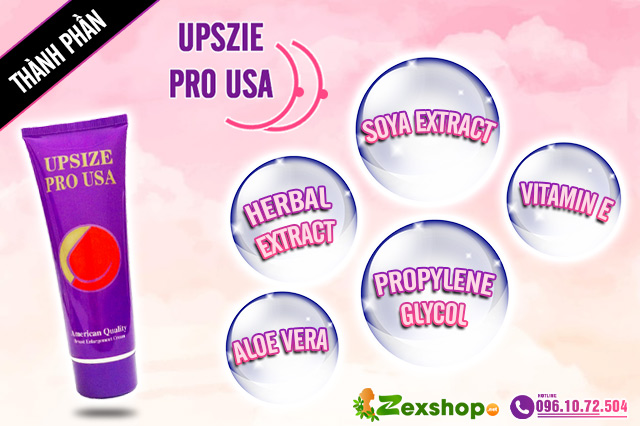 Upsize Pro USA thành phần