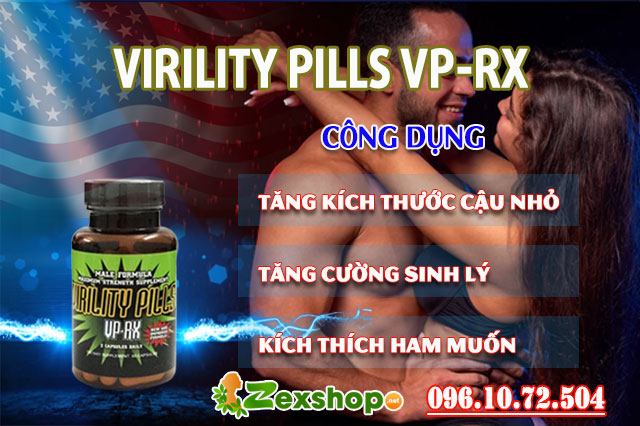 công dụng virility pills vp rx