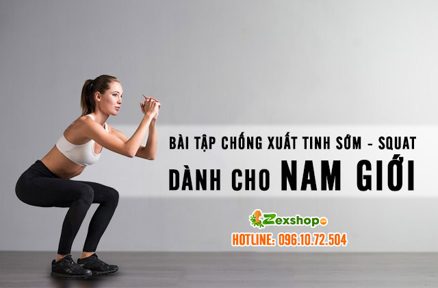 Bài tập Squat cho nam giới
